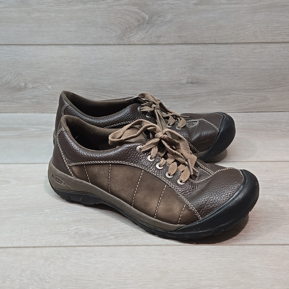 Keen Womens Presidio  Leather Sneakers shoes sz 9.5